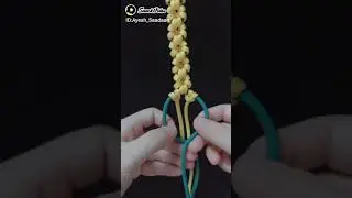 DIY ribbon bracelet