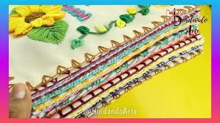 LIBRO BORDADO A MANO CON DIFERENTES TÉCNICAS DE BORDADO | HAND EMBROIDERED BOOK