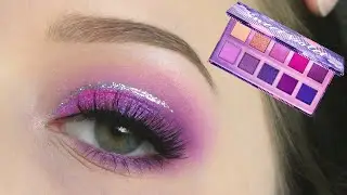 VIOLET VOSS Sweet Violet mini eyeshadow palette&hellip; Purple shimmer eyeshadow tutorial