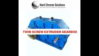 Twin Screw Extruder Industrial Gearbox Repair Replacement