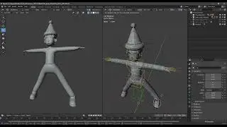 Bucky 3D Character Christmas Summer Business 3D model