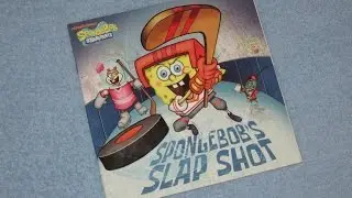 Spongebob Squarepants - Slap Shot Children's Read Aloud Story Book For Kids
