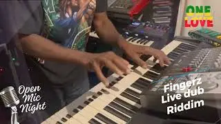 FINGERZ : PERFORMING LIVE DUB STEPPER RIDDIM { 🎼 CHORDS Gm - Dm - Cm } 🎤 OPEN MIC VIBES!