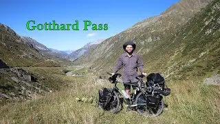 Cycling the Gotthard Pass (2106m) &ndash; Modern Road Summit on My Touring Bike