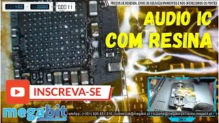 IPHONE 7 AUDIO IC COM RESINA