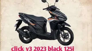 HONDA CLICK V3 BLACK 2023 #hondaclickv3 2023