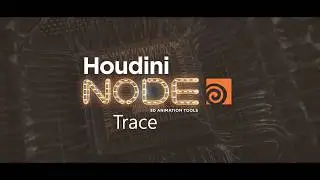 Houdini Trace node tutorial (RUS)