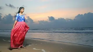Mounika Halfsaree TEASER