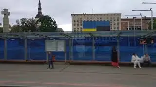 Tallinn, Estonia /FUN Friday BUS Ride /L&otilde;bus Bussis&otilde;it Kesklinnas /Таллинн, Эстония