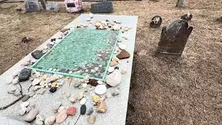 Amazing historic American cemetery. Setauket Presbyterian Church Graveyard. Our First Video!
