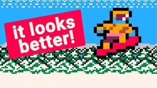 Adding Parallax and Other Niceties to My Excitebike-like Pico-8 Project