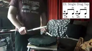 The 26 N.A.R.D Rudiments (18-26: Drags)