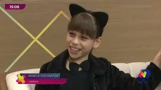 Talento mirim: Renatinha canta e encanta