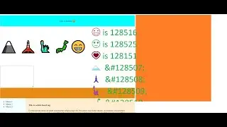 Basic HTML 7 Emojis