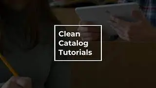 Clean Catalog Tutorial -  Editing Text Pages