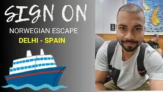 Crew Member Joining Ship - Norwegian Escape - Barcelona, Spain 2024