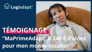 Jacques t&eacute;moigne : Son monte-escaliers financ&eacute; par MaPrimeAdapt&rsquo;