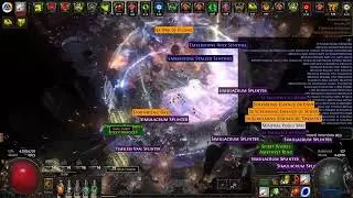 SOLD -- Sell Build (230ex) POE 3.18 Tornado Shot Deadeye Crimson Temple 80% Delirious SOLD
