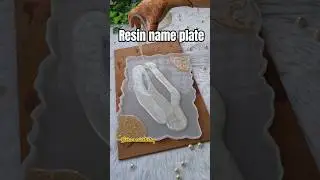 name plate 👇 | how to make name plate #shorts #shortvideo #short #resinphotoframe