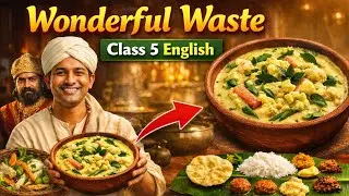 Wonderful Waste 👑🍃 | Class 5 English | The Story of Avial