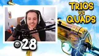 *NEW* WARZONE Huskerrs Drops 28 Kills! / Trios VS Quads Amazing Win Gameplay!!
