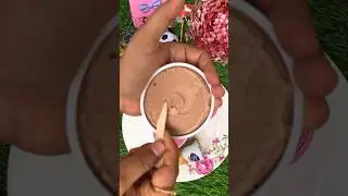 Chocolate cup icecream opening