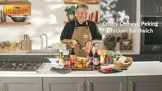 Crispy Chinese Peking Chicken Sandwich Recipe - Cooking with Chef Chris Oh | Lee Kum Kee