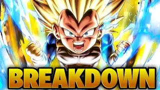 LL SSJ3 MINI VEGETA REVEAL REACTION AND KIT BRAKEDOWN!! (Dragon Ball legends) 