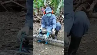 #this  is How they start the fogging machine&rdquo;