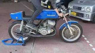 kawasaki H2 750 Dry clutch FONTANA 250mm drum brake ドライブスプロケット取り出し スピードメーター