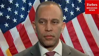 Jeffries Asked About Senate Negotiated DHS Funding Bill: 'Will You Support' It In The House?