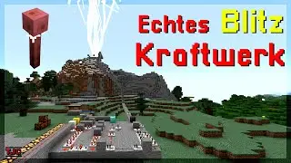 1.17 BLITZ-KRAFTWERK | Redstone Tutorial | BATTERIE in Minecraft