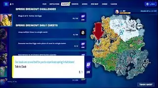 Talk to Cluck - QUESTS - Fortnite Chapter 4 Season 2