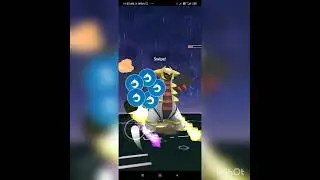 Hippowdon in Pokemon Team Go Rocket Leader battle... /Subscribe/