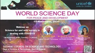 Webinar on Science for and with Society indealing with COVID-19 (World Science Day)
