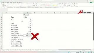 Extract Negative Numbers From a String in Excel - Excel Tips and Tricks