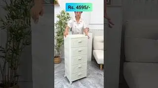 Portable 5 layer plastic drawers | #drawer #desk #storage #rack #cabinet #gadgets #home #appliances