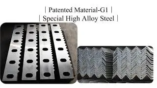 Custom hot rolled steel shear blade machine blade for cutting line