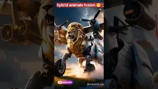 hybrid animals fusion 😁👹👺#sorts #shorts #hybrid #animals