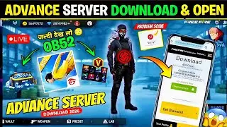 Free Fire Advance Server OB52 Update Download & Open 😱 | Free Diamonds Test Kaise Kare 🔥