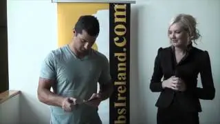 Debs Ireland Presentation with Rob Kearney Irish Rugby Player