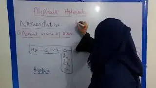 Fsc Part 2     Chapter no #08       TOPIC NO# 01        Nomenclature of alkanes