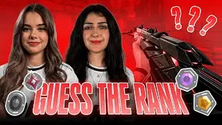 GUESS THE RANK mit Sophia & Jessy