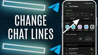 How To Change Chat List View On Telegram