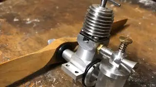 Mills 0.75cc Di&eacute;sel Engine homemade building process