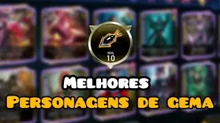 Melhores personagens de gema | raid solo | Injustice 2 mobile