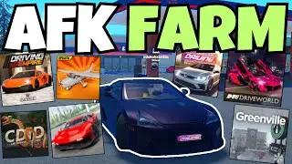 Как фармить АФК в любой гоночной игре Roblox 2024