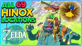 All 69 Hinox locations Zelda Tears of the Kingdom