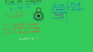 (Algebra) 22 - Solving Equations - Real-World Algebra (Part 4)