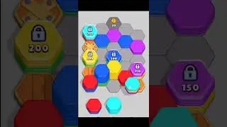 “Non-Stop Hexa Sort Gameplay | Perfect Color Sorting”
